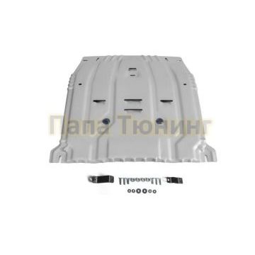 Защита картера + КПП Rival алюминий 4 мм для Kia Sportage, V - 1.6T(177hp); 2.0; 2.0d; 2016-2019