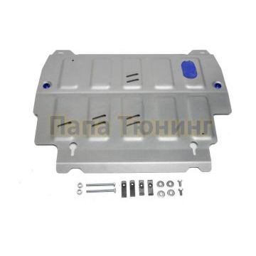 Защита картера + КПП Rival алюминий 4 мм для Nissan Murano, V - 3.5 2016-