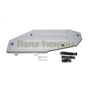 Защита топливного бака Rival алюминий 4 мм для Toyota Land Cruiser 200, V - 4.5d; 4.6 2015-