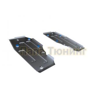 Защита топливного бака Rival алюминий 4 мм для Mercedes-Benz GL, V - 350d 2012-2016