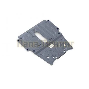 Защита картера + КПП Rival алюминий 4 мм для Mercedes-Benz CLA 45 AMG, V - 2.0 (360л.с.) 2013-2017