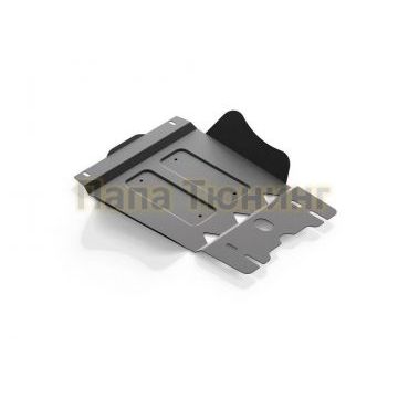 Защита КПП Rival алюминий 4 мм для Mitsubishi L200, V - все 2006-2015