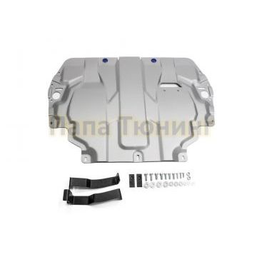 Защита картера + КПП Rival алюминий 4 мм для Volkswagen Golf, V - все 2004-2013 Защита картера + КПП Rival алюминий 4 мм для Volkswagen Golf, V - все 2004-2013