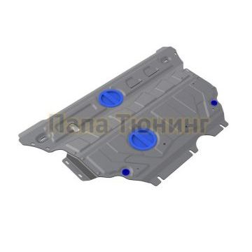 Защита картера + КПП Rival алюминий 4 мм для Volkswagen Passat, V - 1.4; 1.8; передний привод 2015-