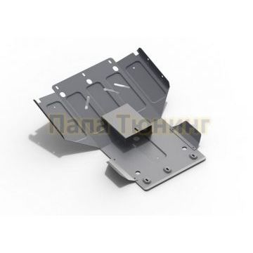 Защита картера Rival алюминий 4 мм для Toyota Land Cruiser 100, V - 4.2d; 4.7 1998-2007 Защита картера Rival алюминий 4 мм для Toyota Land Cruiser 100, V - 4.2d; 4.7 1998-2007