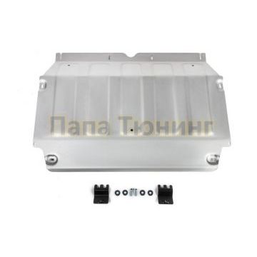 Защита картера + КПП алюминий 4 мм Rival для Toyota C-HR, V - 1.2t; 1.8h; 2.0; передний привод 2018-/Lexus UX 200, V - 2.0 2019-