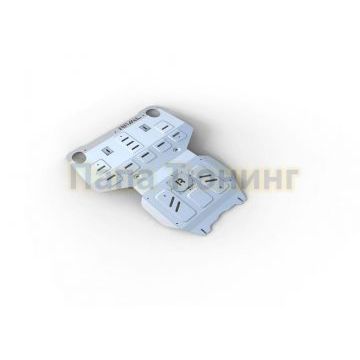 Защита радиатора + картера Rival алюминий 4 мм для Toyota Fortuner, V - 2.8d; 2.7; полный привод 2017-