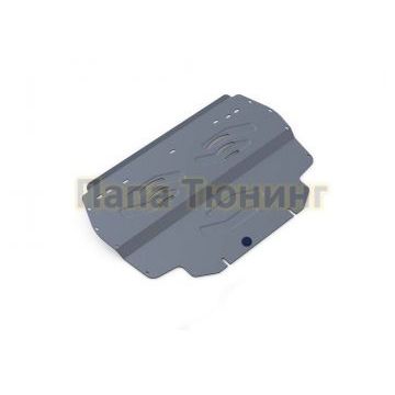 Защита картера + КПП Rival алюминий 4 мм для Volkswagen Golf, V - все 2009-2013