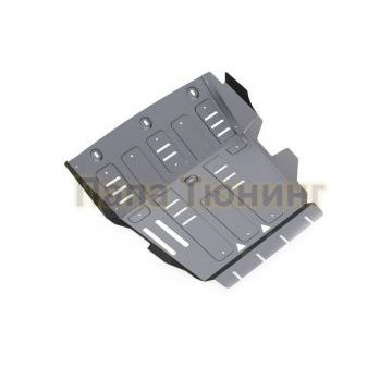 Защита картера Rival алюминий 4 мм для Volkswagen Amarok, V - 2.0d; 3.0d 2010-2019