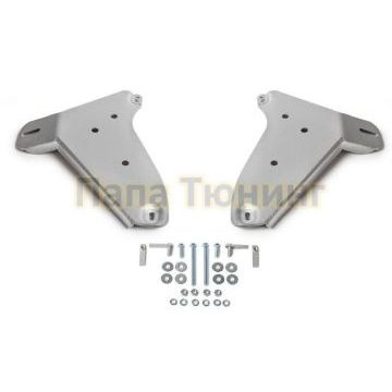 Защита рычагов алюминий 4 мм Rival для Volkswagen Amarok, V - 2.0d; 3.0d 2016-/Volkswagen Amarok, V - 2.0d 2010-2016