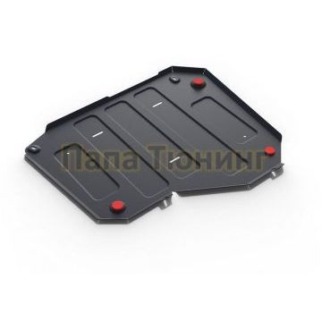 Защита топливного бака сталь 2 мм АвтоБРОНЯ для Chery Tiggo 3, V - 1.6, передний привод 2014-2020/Chery Tiggo 5, V - 2.0, передний привод 2014-2016/Chery Tiggo 5, V - 2.0, передний привод 2016-2020/Lifan X70, V - 2.0, передний привод 2018-