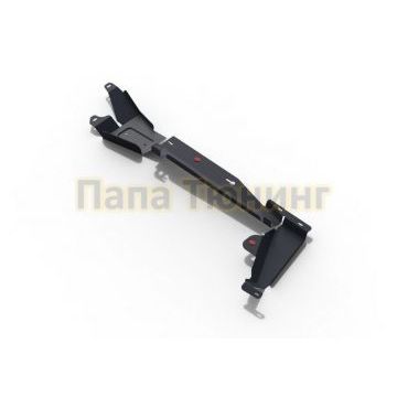 Защита трубок кондиционера сталь АвтоБроня для Ford Explorer, V - 3.5 2015-2017/Ford Explorer, V - 3.5 2017-