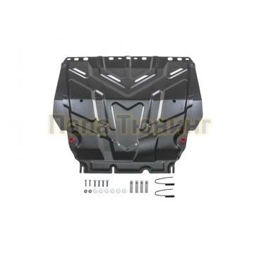 Защита картера + КПП АвтоБРОНЯ сталь 2 мм для Ford Kuga, V - 2.0 2008-2013 Защита картера + КПП АвтоБРОНЯ сталь 2 мм для Ford Kuga, V - 2.0 2008-2013