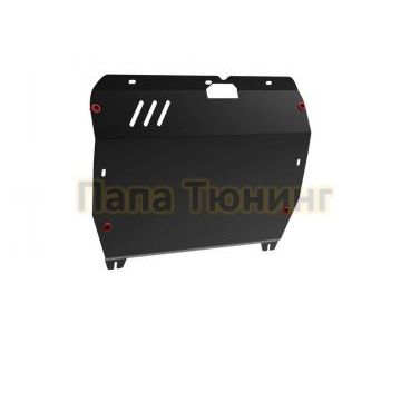 Защита картера + КПП АвтоБРОНЯ сталь 2 мм Hyundai Santa Fe Classic, V - все 2006-2012