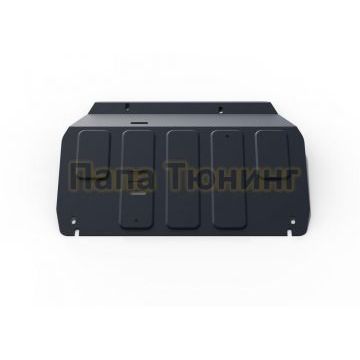 Защита картера + КПП АвтоБРОНЯ сталь 2 мм Kia Sportage, V - 2.0; 2.7 2004-2010