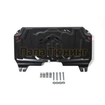 Защита картера + КПП АвтоБРОНЯ сталь 2 мм Lexus RX 350/200t/450h, V - все; Увеличенная 2015-