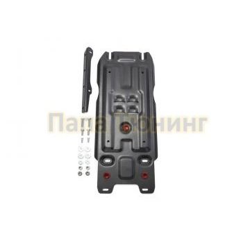 Защита КПП АвтоБРОНЯ сталь 2 мм Lexus LX, V - 4,5d; 5.7 2008-2019