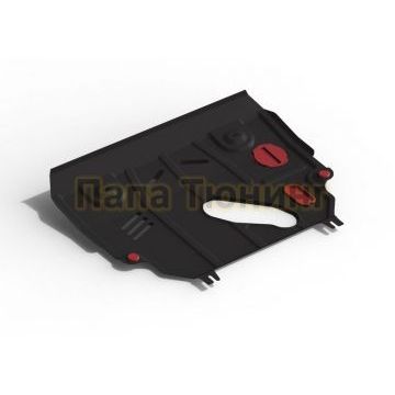 Защита картера + КПП АвтоБРОНЯ сталь 2 мм Lexus NX 300, V - 2.0 (238л.с.) 2017-