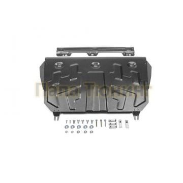 Защита картера + КПП АвтоБРОНЯ сталь 2 мм Mazda 6, V - 2.0; 2.5 2012-2019