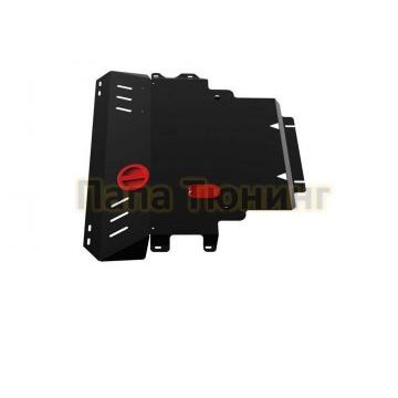 Защита картера + КПП АвтоБРОНЯ сталь 2 мм Mazda 3, V - 1.6; 2.0 2003-2008 Защита картера + КПП АвтоБРОНЯ сталь 2 мм Mazda 3, V - 1.6; 2.0 2003-2008