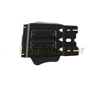 Защита КПП АвтоБРОНЯ сталь 2 мм Mitsubishi L200, V - все 2006-2015