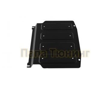 Защита картера АвтоБРОНЯ сталь 2 мм Mitsubishi Pajero III, V - все 1999-2006