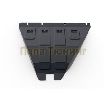 Защита РК АвтоБРОНЯ сталь 2 мм Nissan Pathfinder, V - 2.5d; 3.0d; 4.0 2005-2015