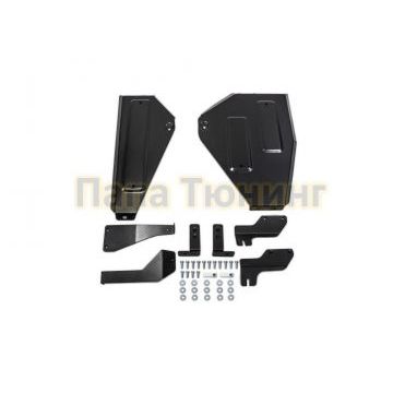 Защита топливного бака АвтоБРОНЯ сталь 2 мм Nissan X-Trail, V - 2.0; 2.5; полный привод 2015-2019