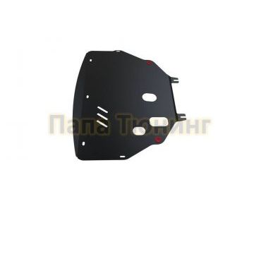 Защита картера + КПП АвтоБРОНЯ сталь 2 мм Peugeot 306, V - кроме 1.6 1994-2002