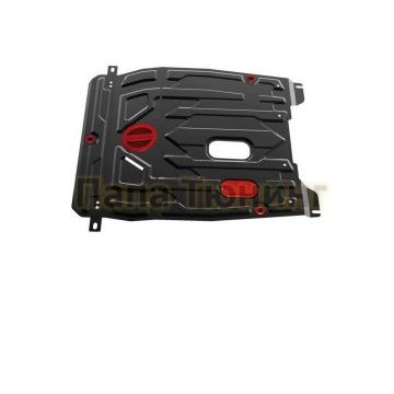 Защита картера + КПП АвтоБРОНЯ сталь 2 мм Ravon Gentra, V - 1.5 2016-