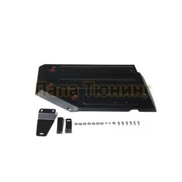 Защита топливного бака АвтоБРОНЯ сталь 2 мм Renault Duster, V - 1.6; 2.0; передний привод 2011-2019