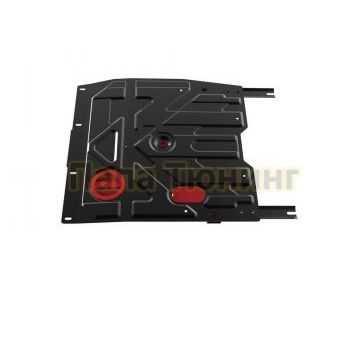 Защита картера + КПП АвтоБРОНЯ сталь 2 мм Suzuki SX4, V - 1.6 2007-2013