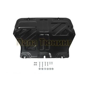 Защита картера + КПП сталь 2 мм АвтоБРОНЯ для Volkswagen Caravelle, V - 2.0 TDI (110 л.с.) 2020-/Volkswagen Caravelle, V - все 2003-2015/Volkswagen Caravelle, V - все 2015-2019/Volkswagen Multivan, V - 2.0 TDI (110 л.с.) 2020-/Volkswagen Multivan, V - все 2003-2015/Volkswagen Multivan, V - все 2015-2019/Volkswagen Transporter, V - 2.0 TDI (110 л.с.) 2020-/Volkswagen Transporter, V - все 2003-2015/Volkswagen Transporter, V - все 2015-2019