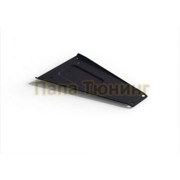 Защита глушителя АвтоБРОНЯ сталь 2 мм Volkswagen Caravelle , V - 2.0d 2003-2019