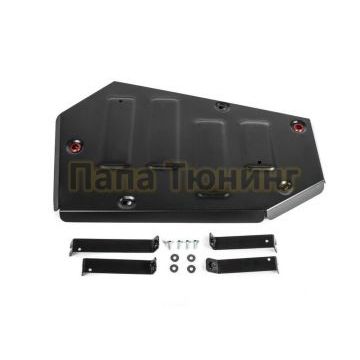 Защита топливного бака АвтоБРОНЯ сталь 2 мм Volkswagen Tiguan, V - 1.4 (125,150л.с.); передний привод 2016-