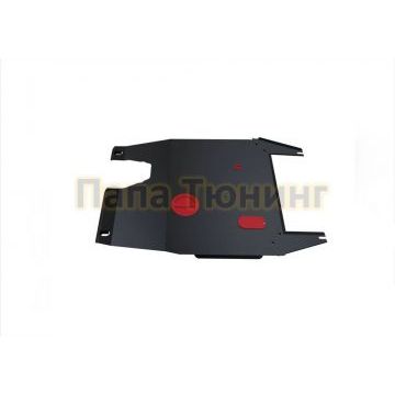 Защита картера + КПП АвтоБРОНЯ сталь 2 мм Vortex Estina, V - 1.6; 2.0 2008-2011