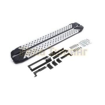 Пороги алюминиевые Rival Bmw-Style V2 для Toyota Rav4 2019-