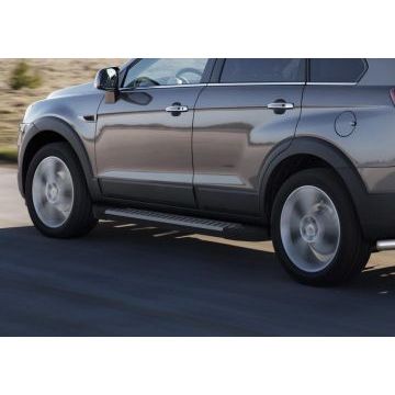 Пороги алюминиевые Rival BMW Style V2 для Chevrolet Captiva/Opel Antara 2006-2016