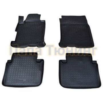 Коврики в салон Norplast полиуретан чёрные для Honda Accord 2013-2018 Коврики в салон Norplast полиуретан чёрные для Honda Accord 2013-2018