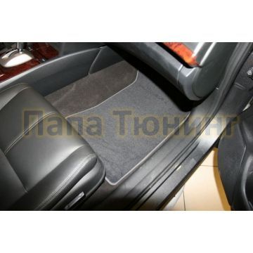 Коврики в салон текстиль 5 штук для АКПП Autofamily для Honda Crosstour 2011-2015