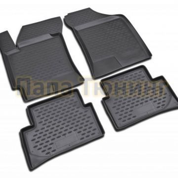 Коврики в салон полиуретан 4 штуки Element для Hyundai Coupe 2001-2009 Коврики в салон полиуретан 4 штуки Element для Hyundai Coupe 2001-2009