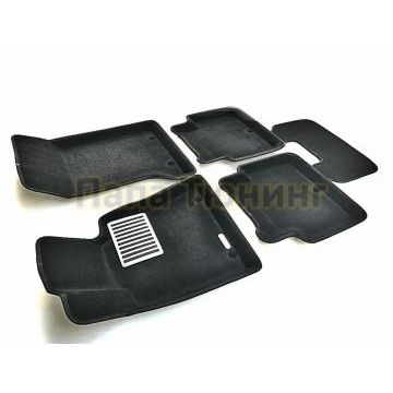 Коврики текстильные 3D Euromat чёрные Original Lux для Hyundai Genesis 2014-2019 Коврики текстильные 3D Euromat чёрные Original Lux для Hyundai Genesis 2014-2019