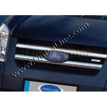 Накладки на решетку радиатора 2 части Omsa_Line для Ford Transit 2006-2014 Накладки на решетку радиатора 2 части Omsa_Line для Ford Transit 2006-2014