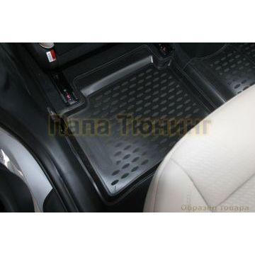 Коврики в салон полиуретан 5 штук Autofamily для Chery CrossEastar B14 2006-2014
