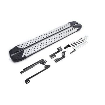 Пороги алюминиевые Rival BMW-Style для Geely Emgrand X7 2013-2019