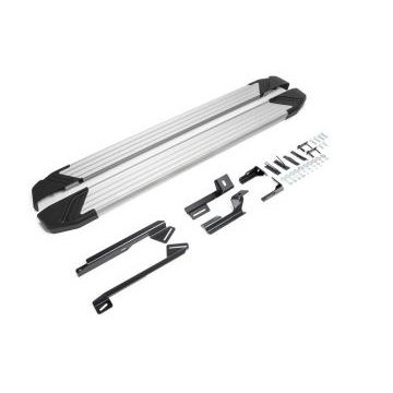 Пороги алюминиевые Rival Start для Geely Emgrand X7 2013-2019