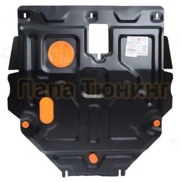 Защита картера и КПП АБС-Дизайн сталь 1,8 мм для Geely Emgrand EC7 2012-2016 Защита картера и КПП АБС-Дизайн сталь 1,8 мм для Geely Emgrand EC7 2012-2016