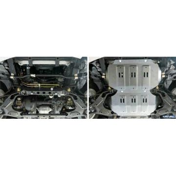 Защита картера алюминий 4 мм Rival для Great Wall Hover H5, V - 2.0; 2.4 2011-2015/Great Wall Hover H5, V - 2.0; 2.4 2006-2011/Great Wall Hover H3, V - 2.0; 2.4 2006-2011/Great Wall Hover H3, V - 2.0; 2.4 2011-2015/Haval H5, V - 2.0 2020-/Isuzu Axiom, V - 3.5 2001-2004