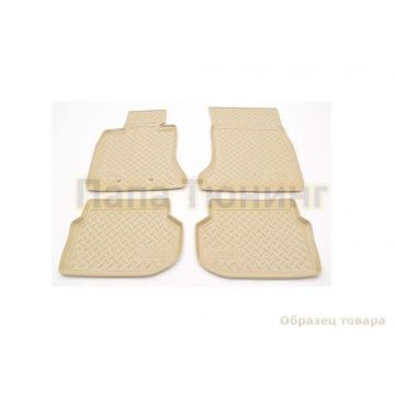 Коврики в салон Norplast полиуретан бежевые для Chery CrossEastar B14 2006-2014