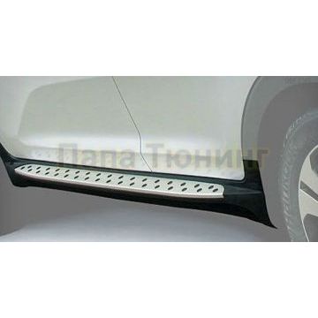 Пороги алюминиевые BMW-Style OEM Tuning для Great Wall Hover H6 2013-2015